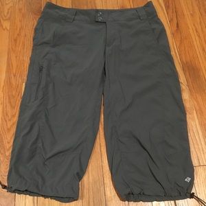 Columbia Omni Shield capri trail hiking pants 10